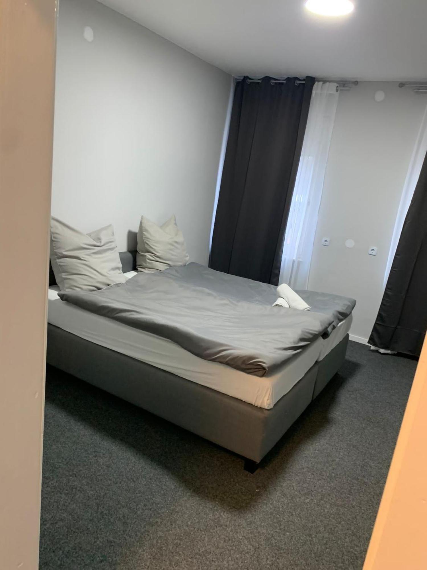 Pension Kluse I Alle Doppel Boxspringbetten Koennen Getrennt Und Als Einzelbett Aufgestellt Werden Iserlohn Kültér fotó